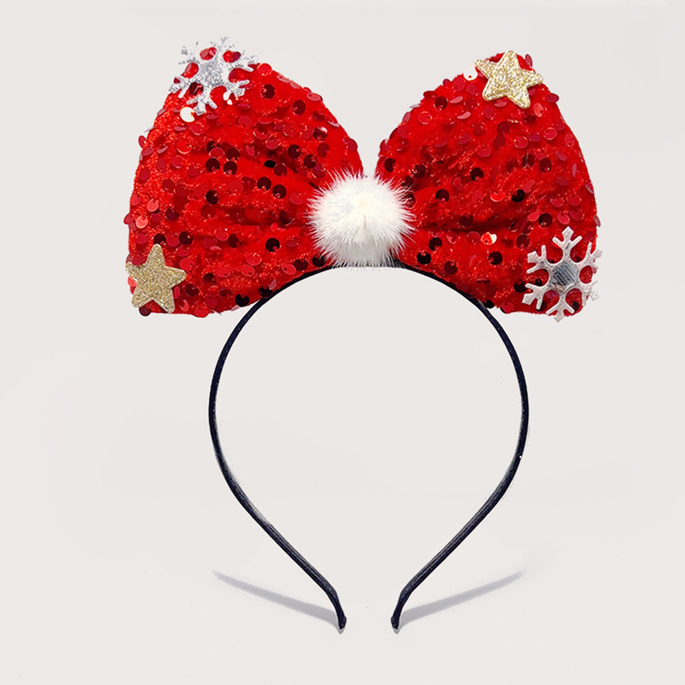 Wholesale Cute Cat Ears Plush Face Wash Hair Band